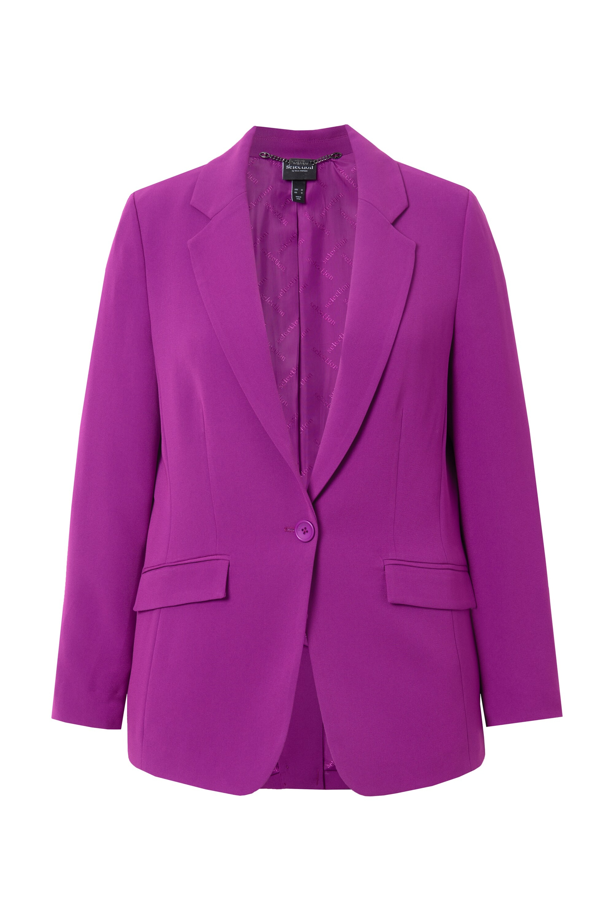 Ulla Popken Blazer in Lila: Vorderseite