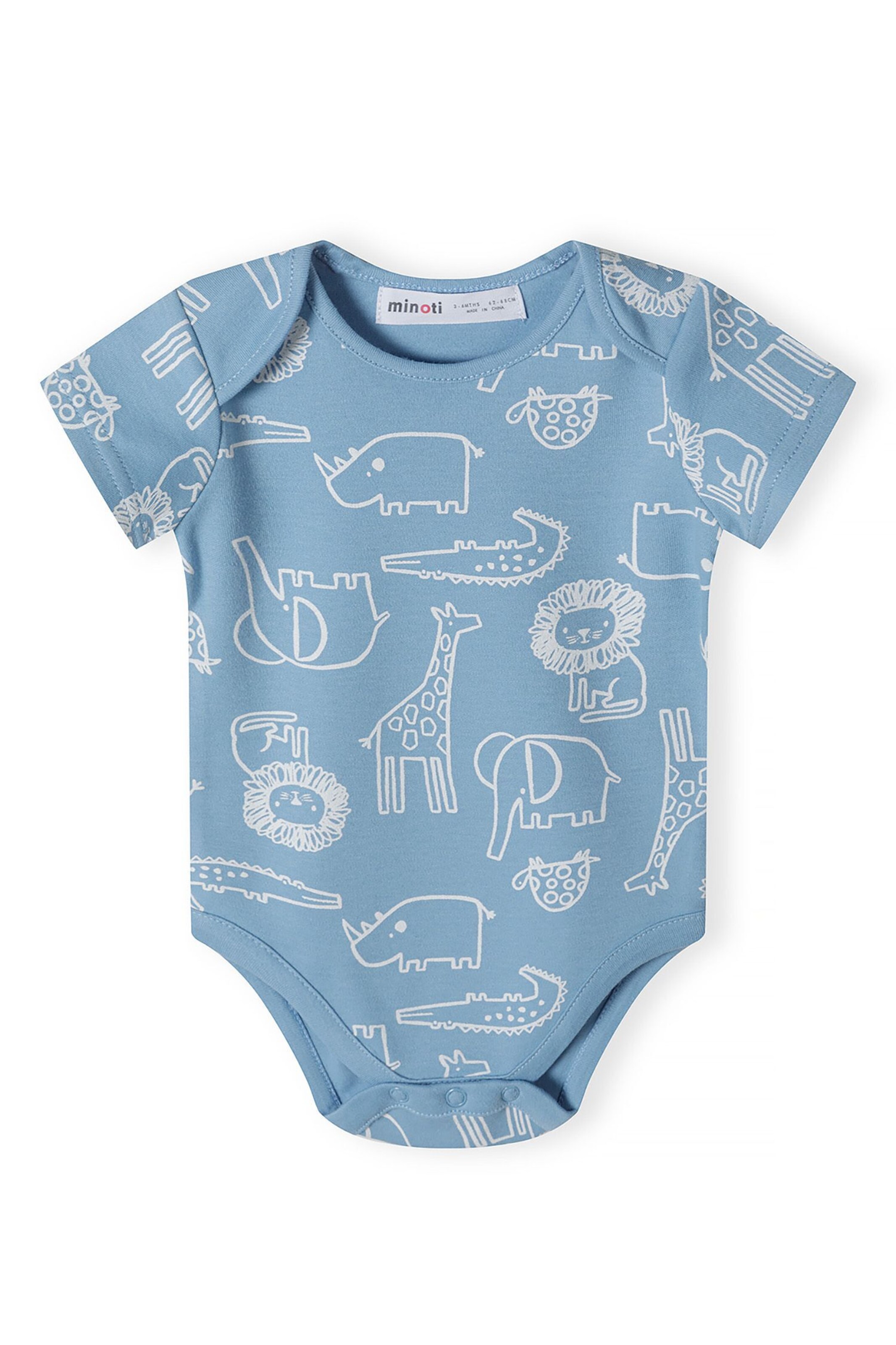 MINOTI Strampler in Blau