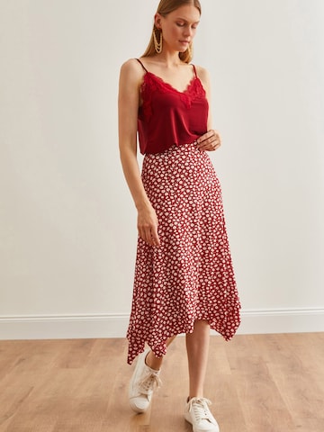 Gonna di olalook in rosso