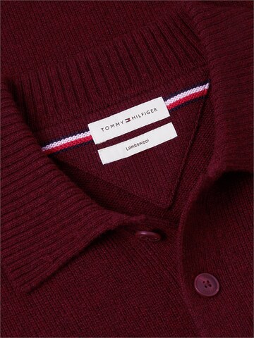 TOMMY HILFIGER Pullover in Rot