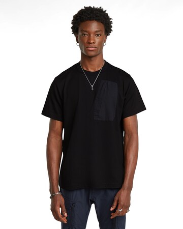 G-STAR Shirt 'Outdoor' in Black: front