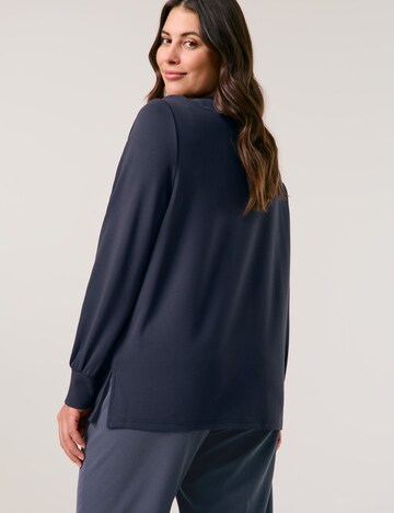 SAMOON Sweatshirt in Blau