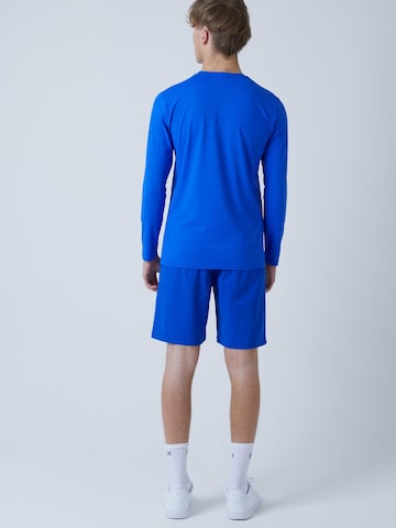 SPORTKIND Funktionsshirt 'Crew Neck Long Sleeve Shirt'‌‌‌‌‌‌‌ in Blau