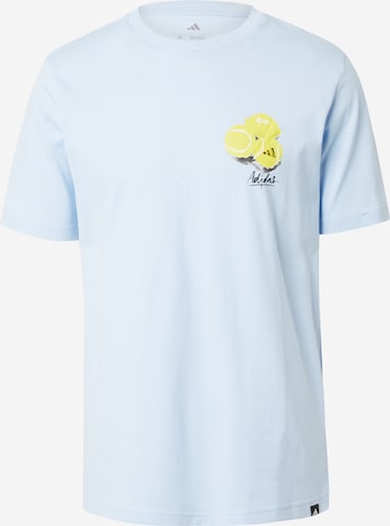 ADIDAS SPORTSWEAR Funkční tričko 'LEMON' – modrá: přední strana