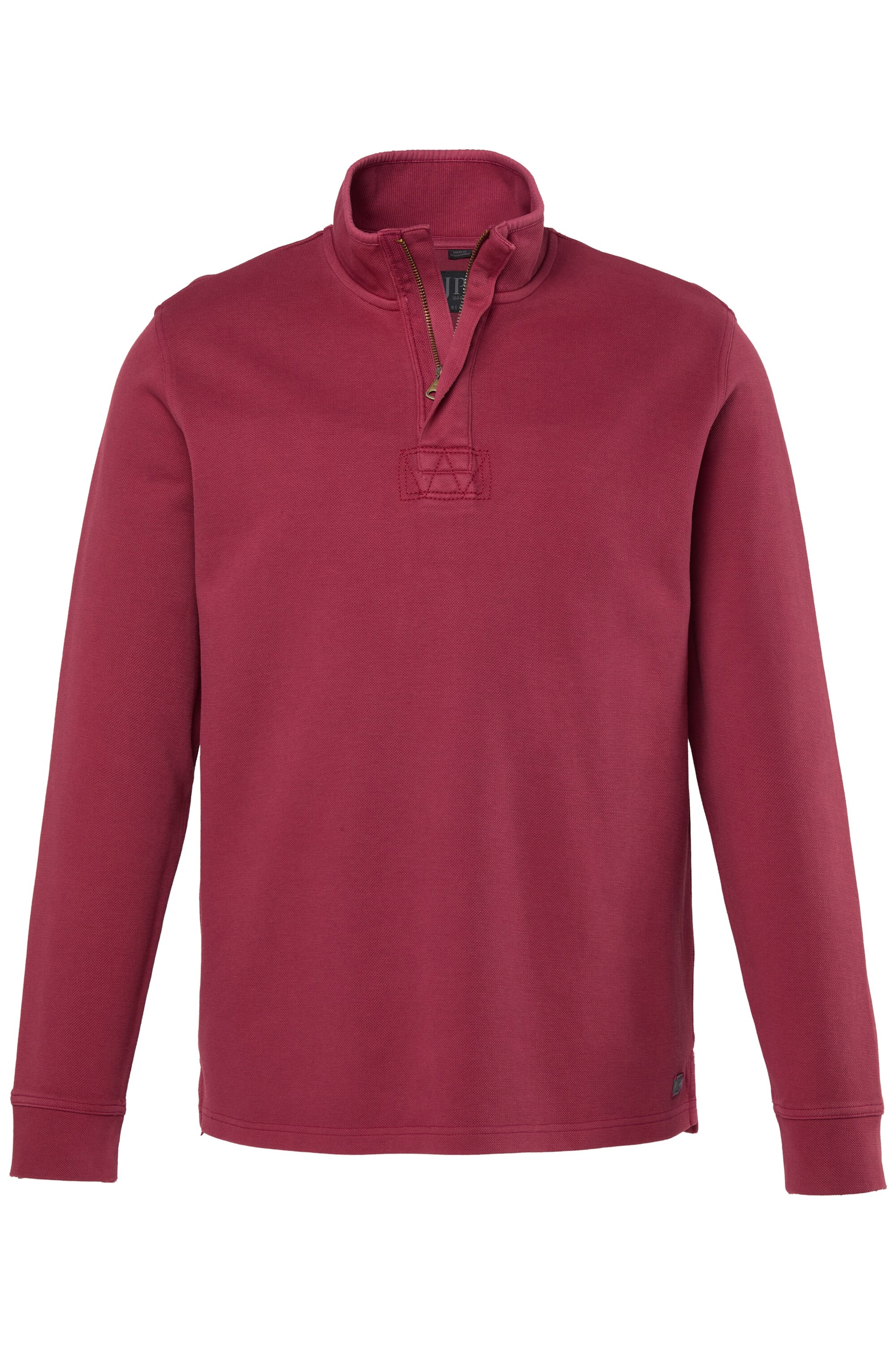 JP1880 Sweatshirt in Rot: Vorderseite