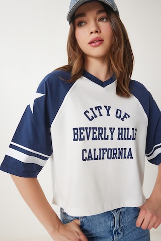 Happiness İstanbul Tričko - Modrá