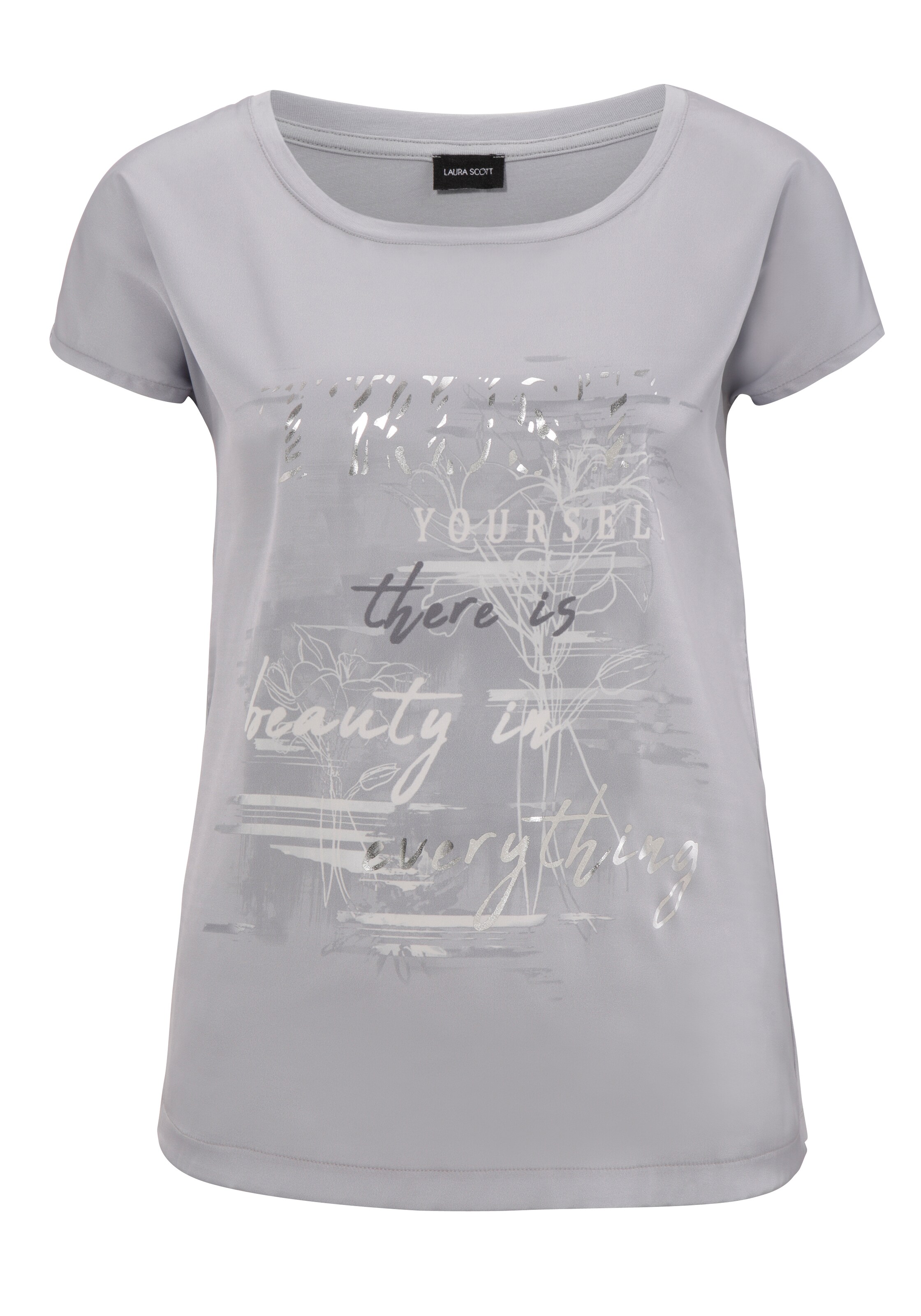 LAURA SCOTT Shirt in Grau: Vorderseite