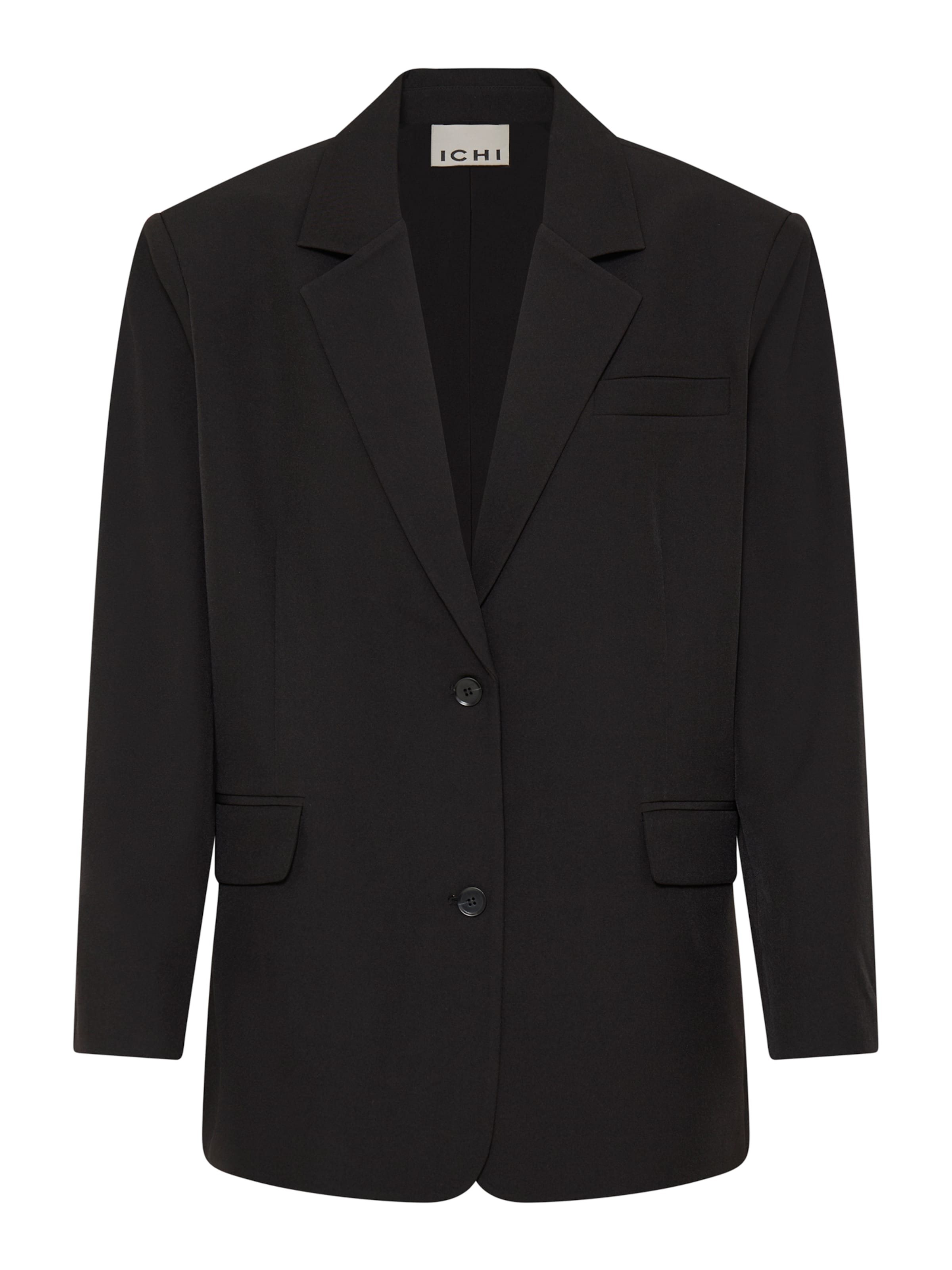 Blazer 'IHFAVA' ICHI en noir : devant