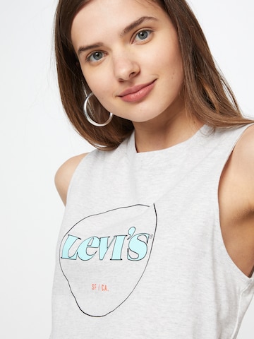 LEVI'S ® Top 'Graphic Band Tank' in Grijs