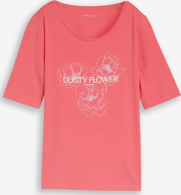 Tricou de la TOM TAILOR pe roz: față