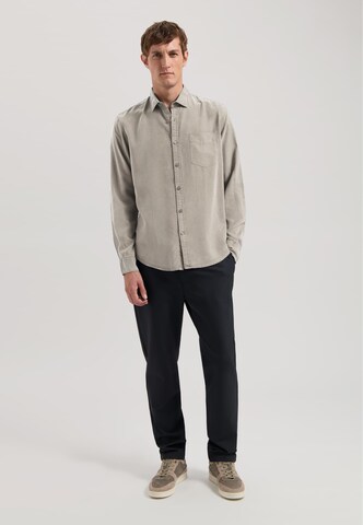 Dstrezzed Regular fit Button Up Shirt 'Lamont' in Grey