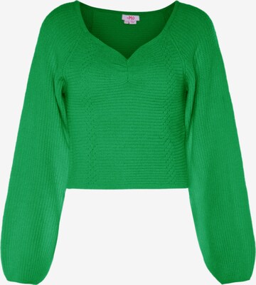 Pull-over MYMO en vert : devant