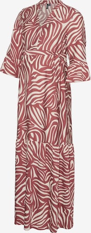Vero Moda Maternity - Vestido en marrón: frente
