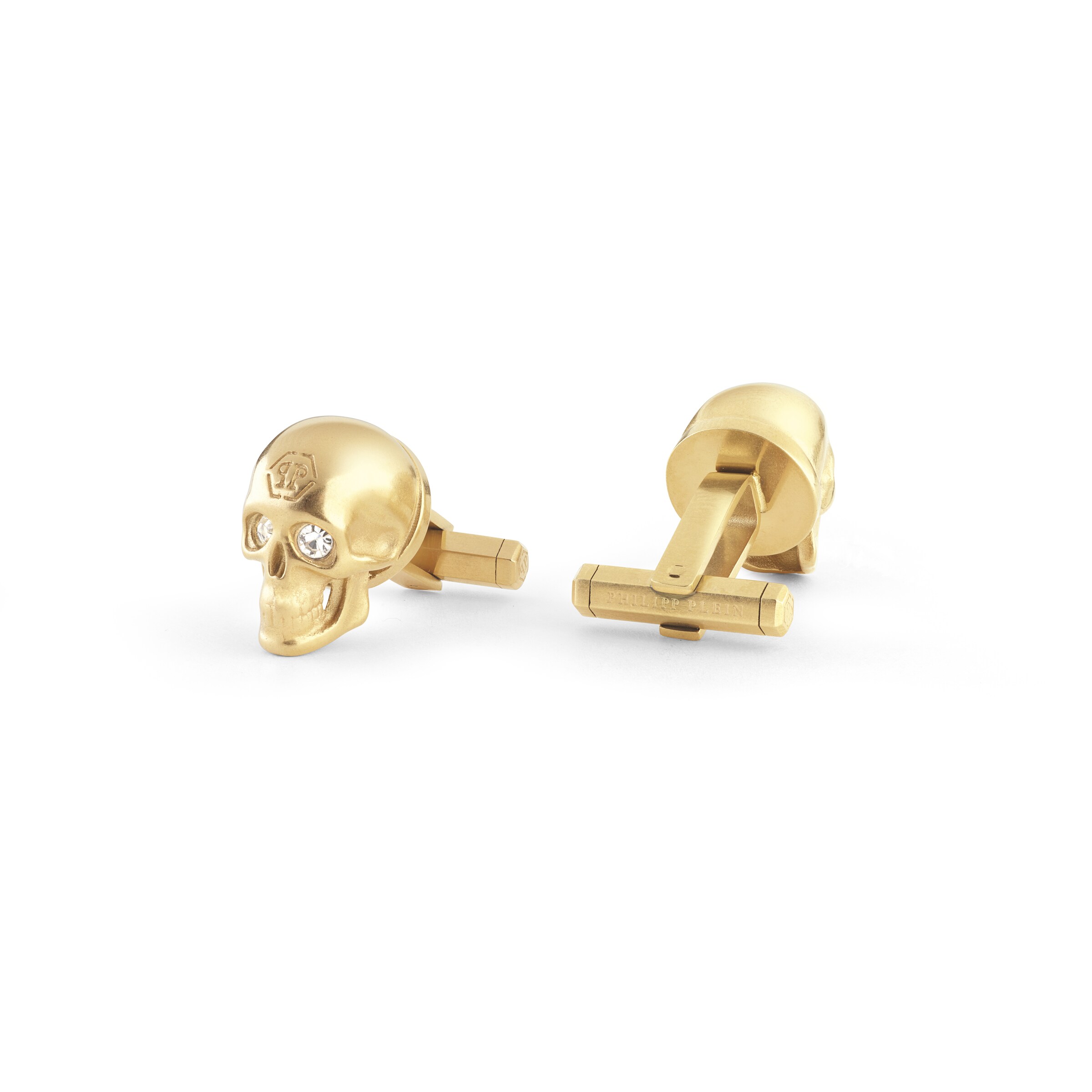 Philipp Plein Jewellery Cufflinks in Gold