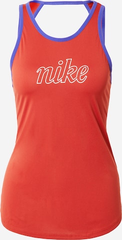 Haut de sport NIKE en rouge : devant