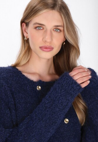 DreiMaster Vintage Gebreid vest in Blauw