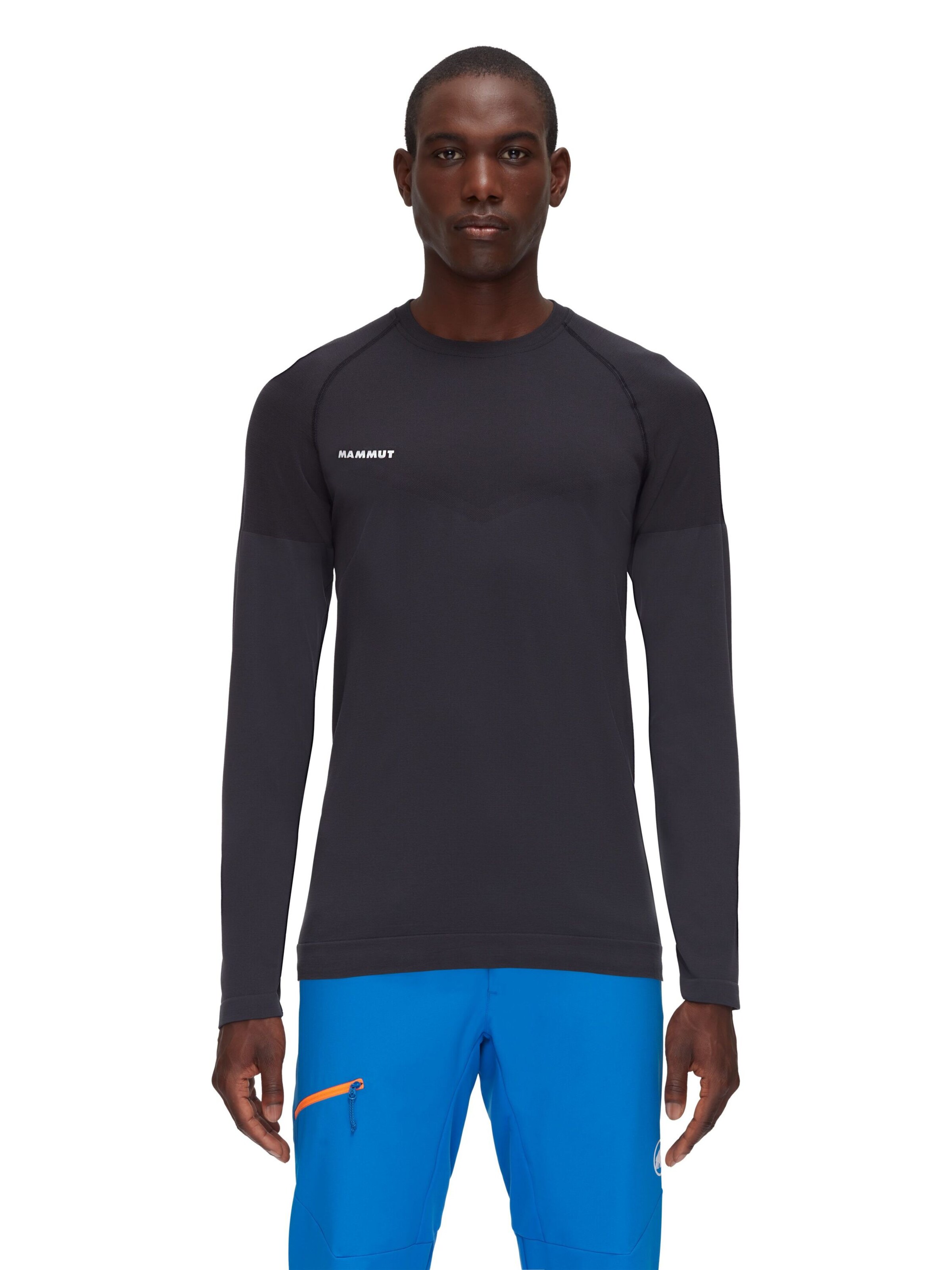 MAMMUT Funktionsshirt ‘Trift’ in Schwarz: Vorderseite