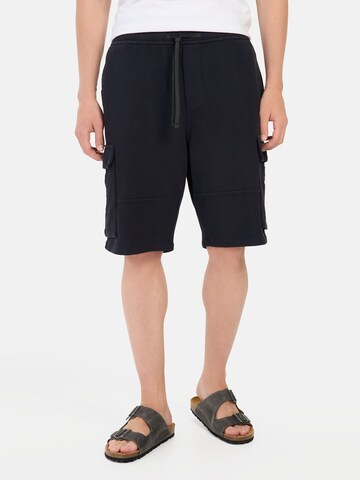 CAMEL ACTIVE Tapered Cargo Pants in Blue: front