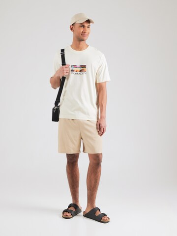 T-Shirt 'JCOCALMA' JACK & JONES en jaune