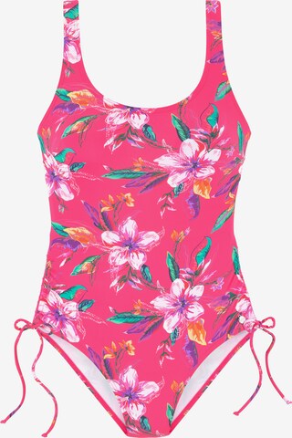 LASCANA Swimsuit 'Malia' in Pink: front