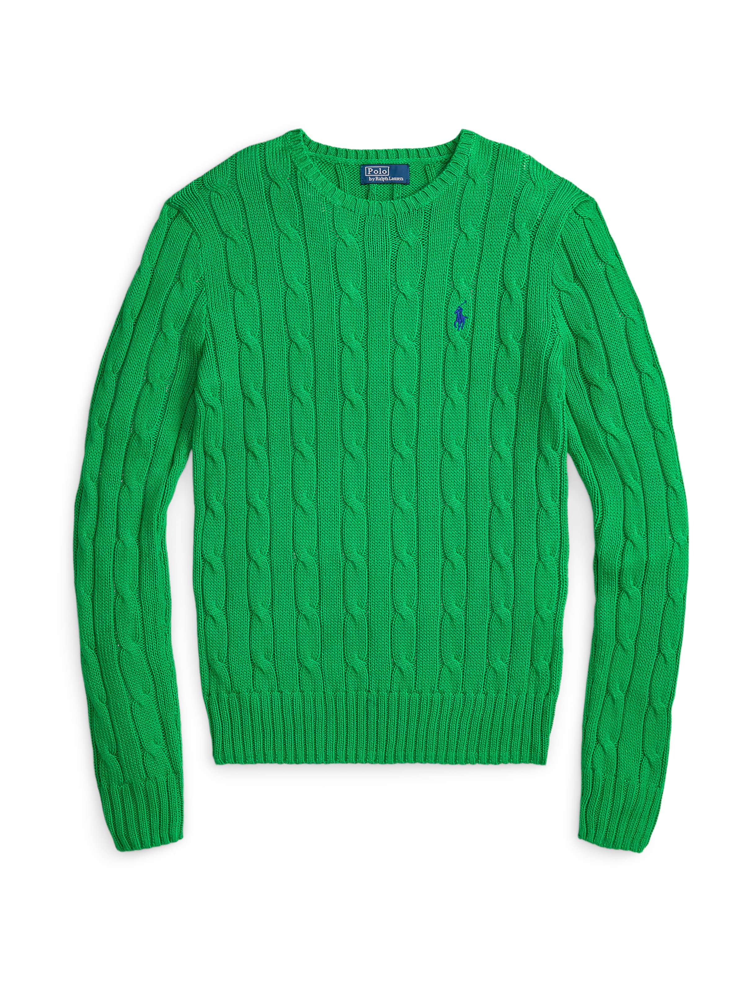 Pulover de la Polo Ralph Lauren pe verde: față