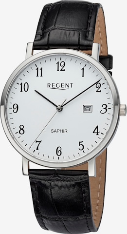 REGENT Analog Watch in Silver: front