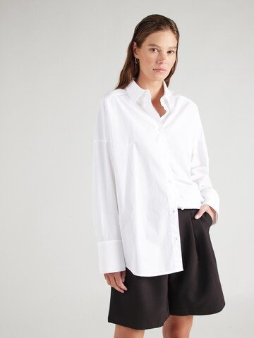 Monki Blouse in White