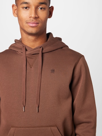 G-Star RAW Sweatshirt 'Premium Core' in Brown