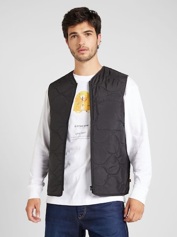 Only & Sons Vest 'ONSART' in Black: front