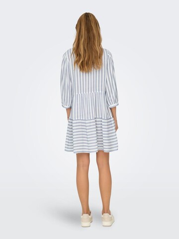 ONLY Kleid 'ONLKaya' in Blau
