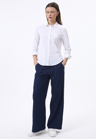 Chemisier Felix Hardy en blanc