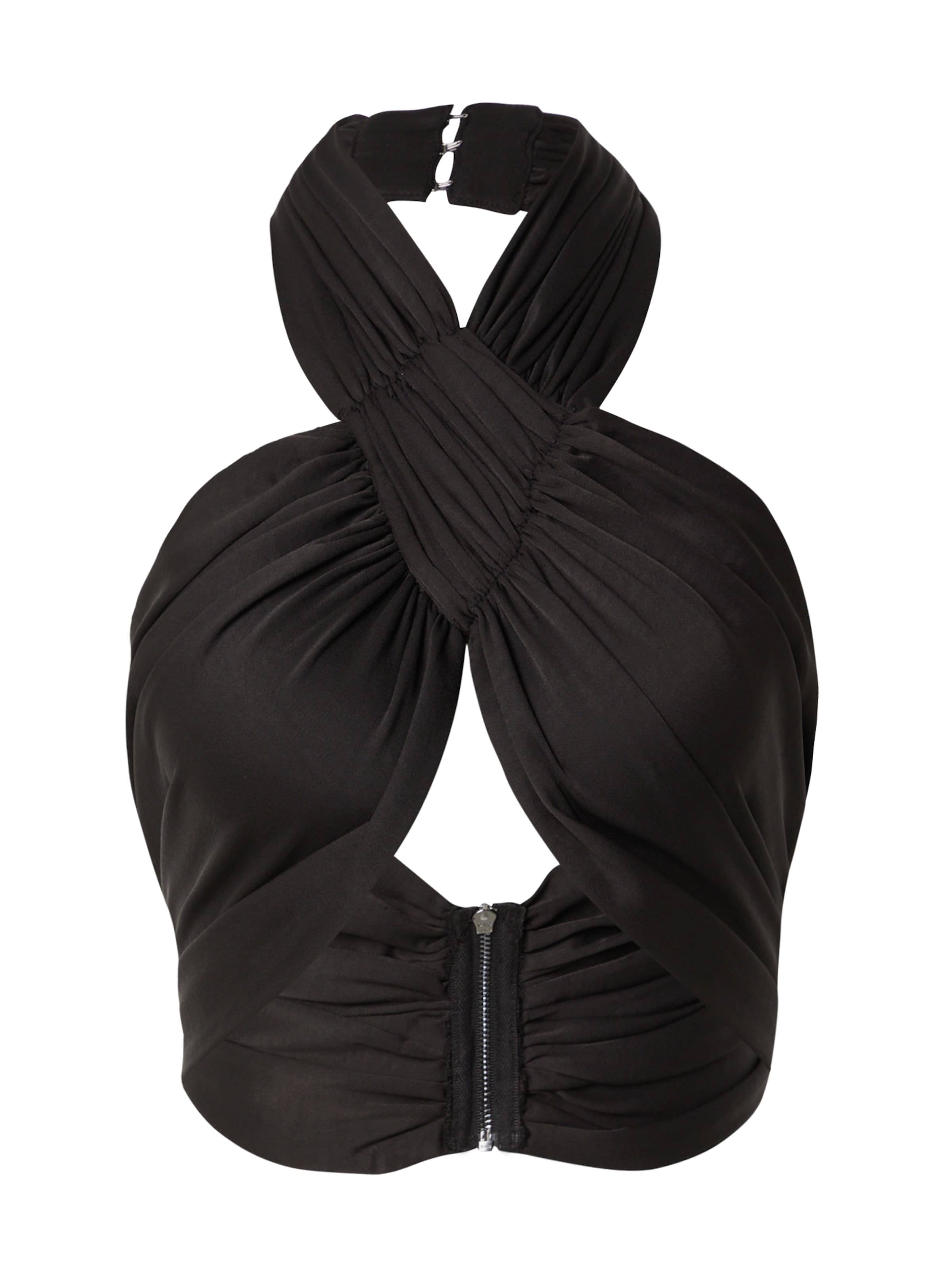 Top 'Darja' RÆRE by Lorena Rae pe negru, Vizualizare produs