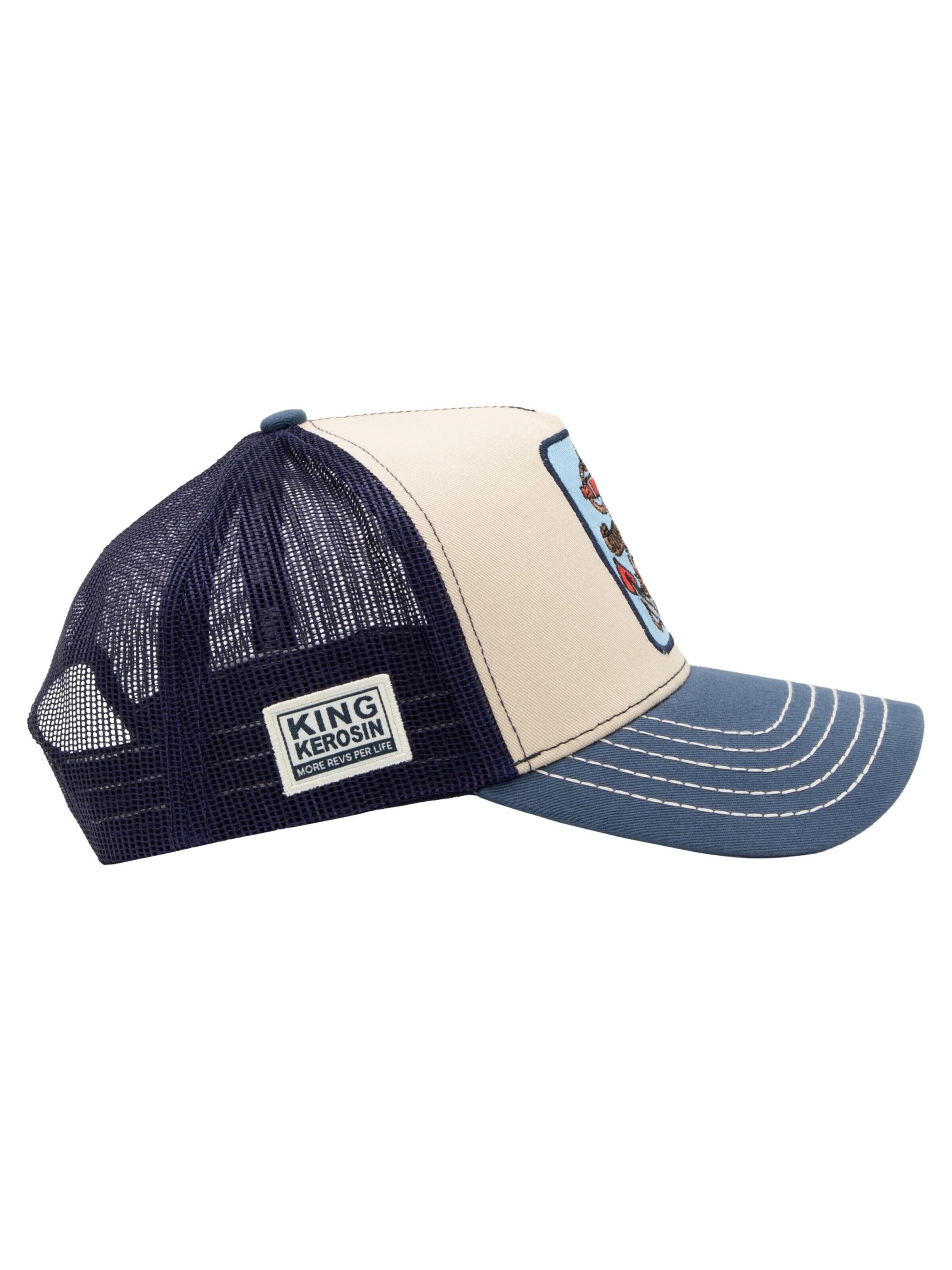 King Kerosin Cap 'Sink or Swim' in Blue