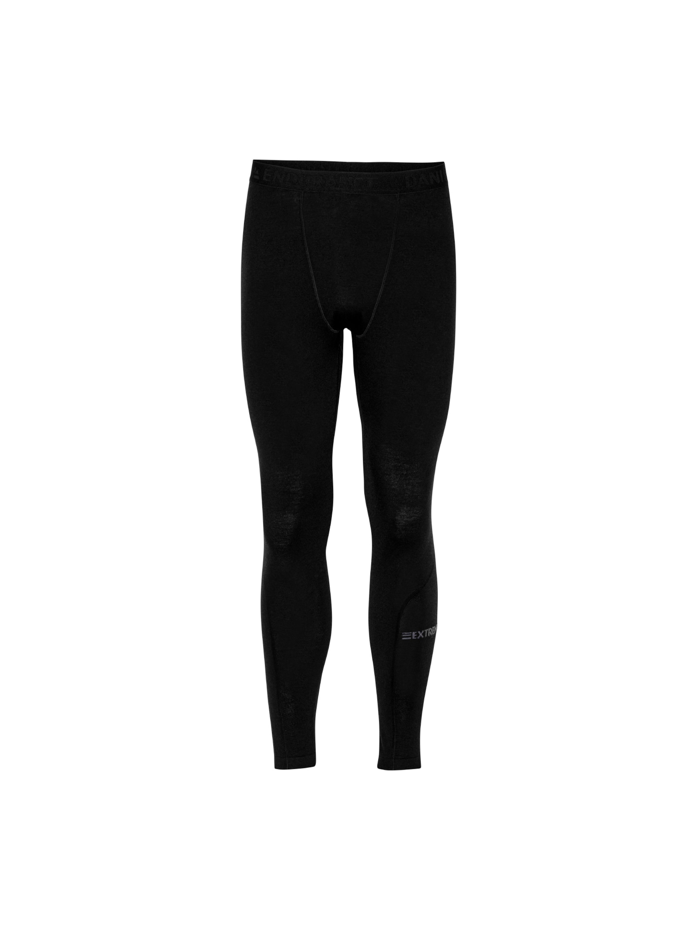 Sous-vêtements longs DANISH ENDURANCE en noir : devant