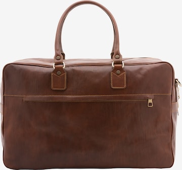 Borsa weekend di Viola Castellani in marrone: frontale