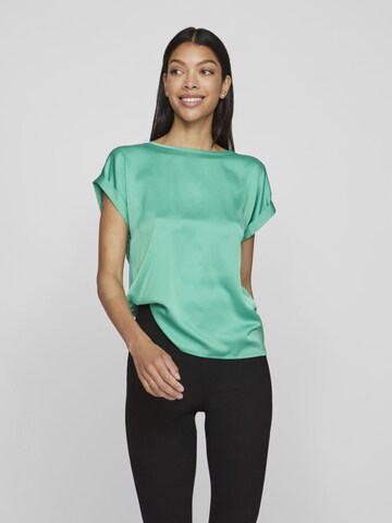 VILA Blouse 'ELLETTE' in Groen: voorkant
