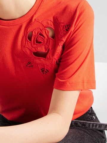 VILA - Camiseta 'VIKRUNA' en rojo