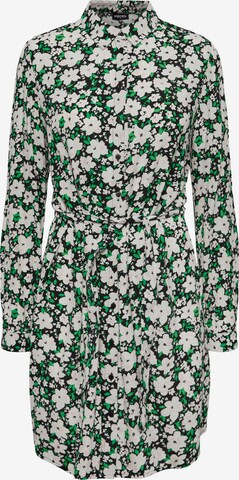 PIECES Košilové šaty 'Athena' – zelená: přední strana