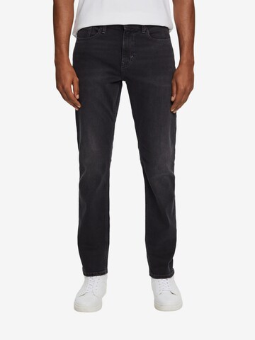 ESPRIT Slimfit Jeans in Schwarz: predná strana