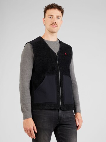 Polo Ralph Lauren Bodywarmer in Zwart: voorkant