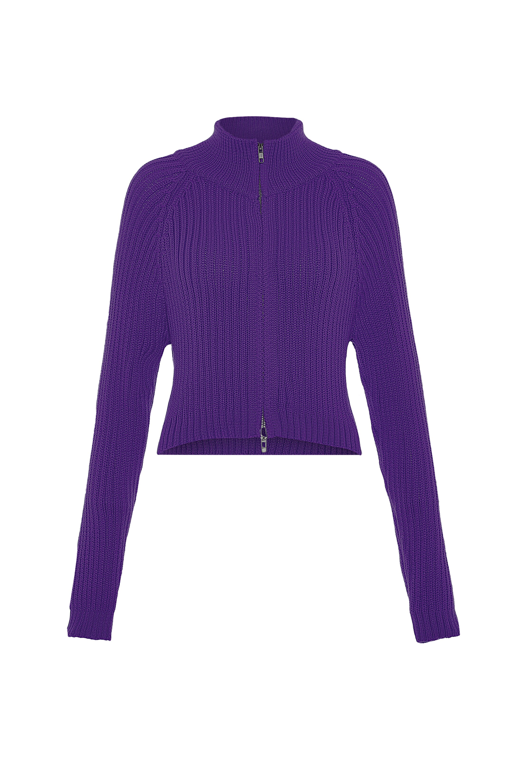 Libbi Strickjacke in Lila: Vorderseite