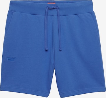Pantalon 'Essential Classic' Superdry & Co en bleu : devant
