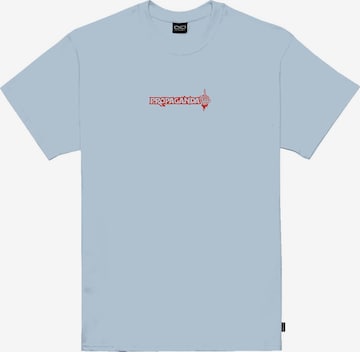 Propaganda Shirt in Blue: front