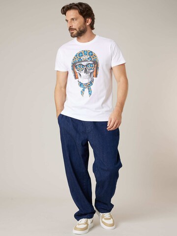 Loosefit Pantalon chino 'GIANO' Deeluxe en bleu