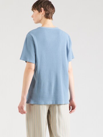 Rotholz T-Shirt in Blau