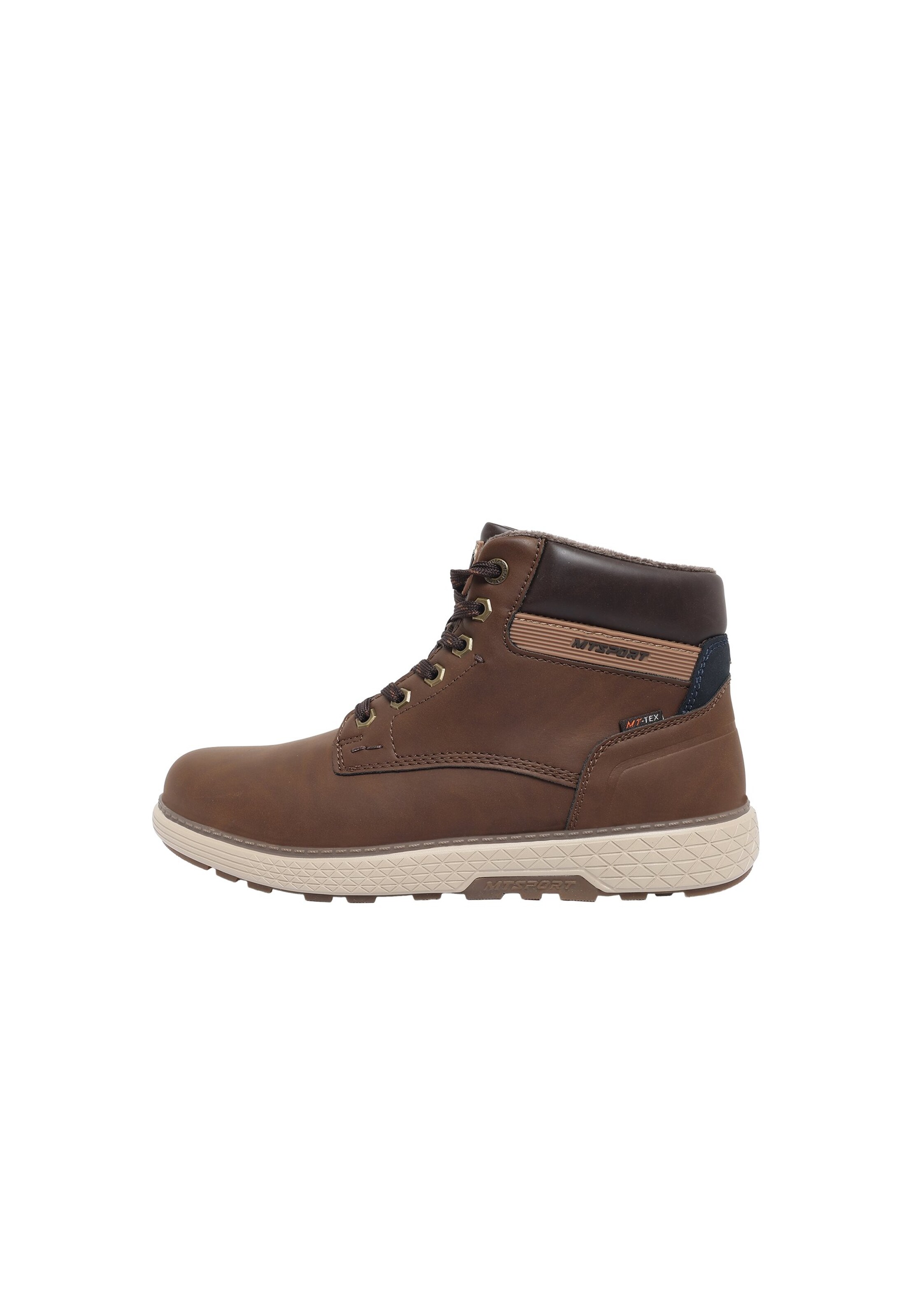MARCO TOZZI Lace-Up Boots in Brown: front