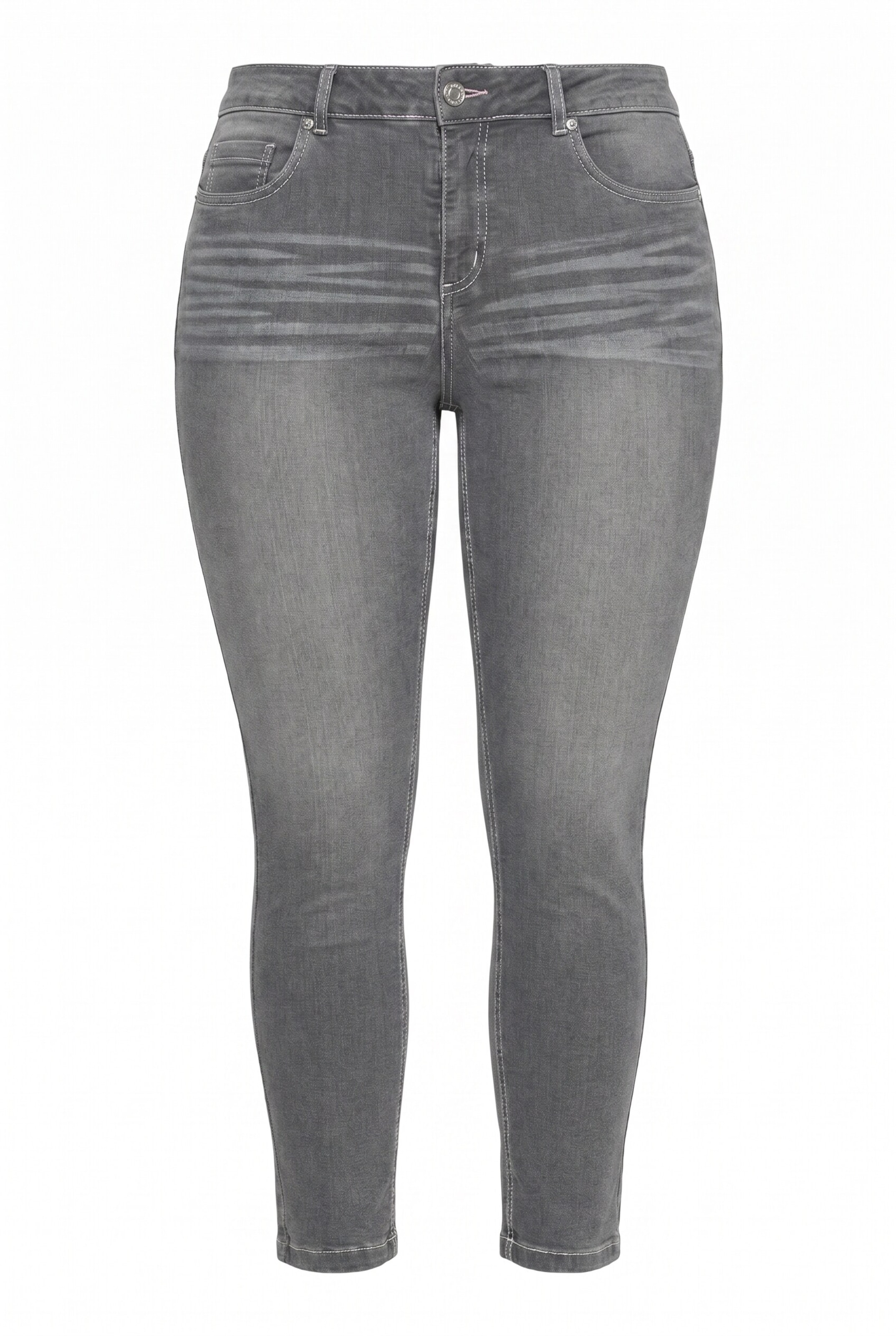 MIAMODA Jeans in 32-34 in Grey / Grey denim, Item view