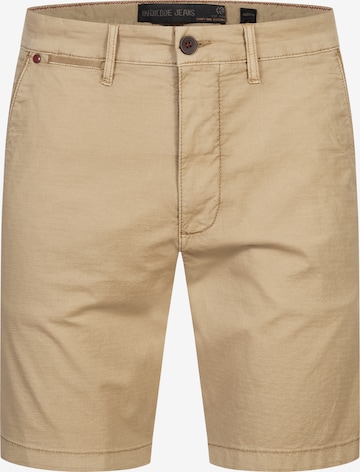 INDICODE JEANS Broek 'Hutchico' in Beige: voorkant