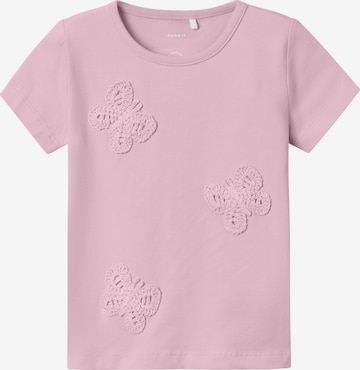 NAME IT Shirt 'HEBI' in Roze: voorkant