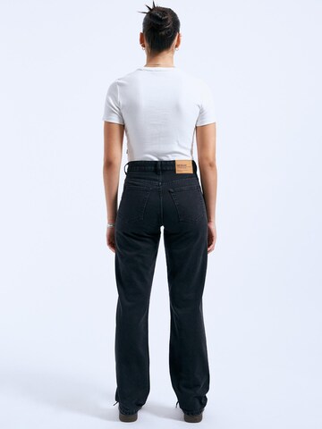 Dr. Denim Regular Jeans 'Drdenimarch Mid Straight' in Zwart